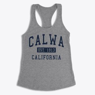 Calwa California Classic Established Women's Racerback Tank