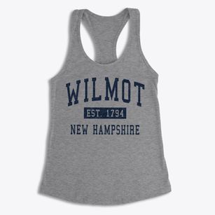 Wilmot New Hampshire Classic Established Women's Racerback Tank