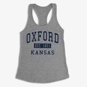 Oxford Kansas Classic Established Women's Racerback Tank
