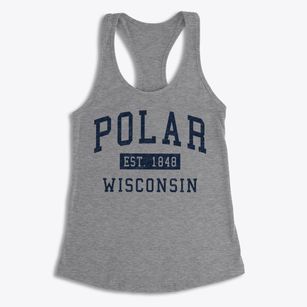 Polar Wisconsin Classic Established Women's Racerback Tank