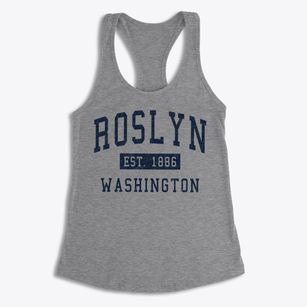 Roslyn Washington Classic Established Women's Racerback Tank
