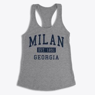 Milan Georgia Classic Established Women's Racerback Tank