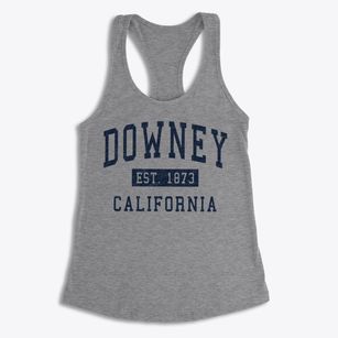 Downey California Classic Established Women's Racerback Tank