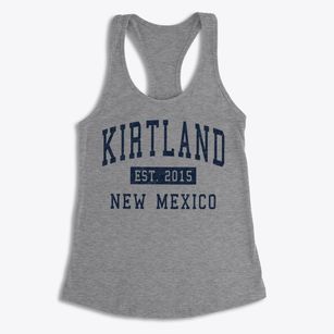 Kirtland New Mexico Classic Established Women's Racerback Tank