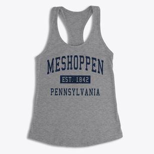 Meshoppen Pennsylvania Classic Established Women's Racerback Tank