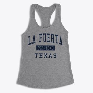 La Puerta Texas Classic Established Women's Racerback Tank