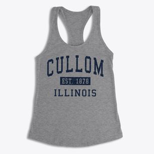 Cullom Illinois Classic Established Women's Racerback Tank