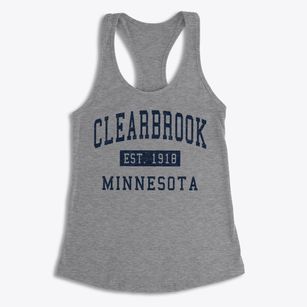 Clearbrook Minnesota Classic Established Women's Racerback Tank