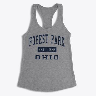 Forest Park Ohio Classic Established Women's Racerback Tank