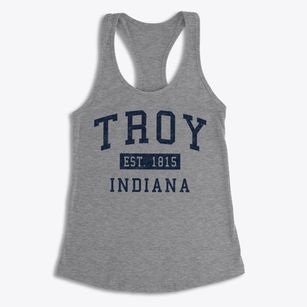 Troy Indiana Classic Established Women's Racerback Tank