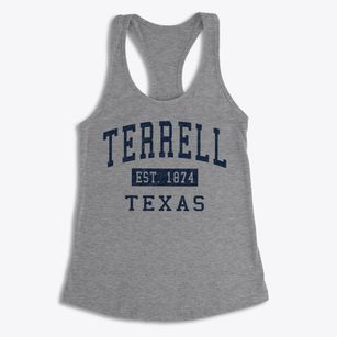 Terrell Texas Classic Established Women's Racerback Tank