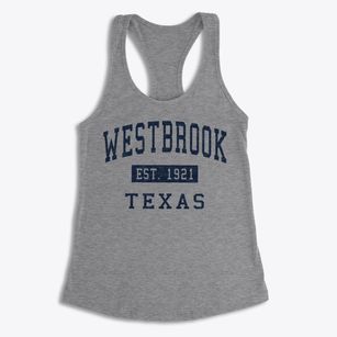 Westbrook Texas Classic Established Women's Racerback Tank
