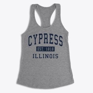 Cypress Illinois Classic Established Women's Racerback Tank
