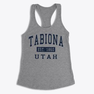 Tabiona Utah Classic Established Women's Racerback Tank