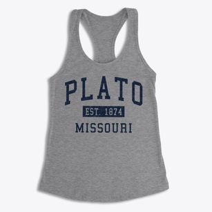Plato Missouri Classic Established Women's Racerback Tank