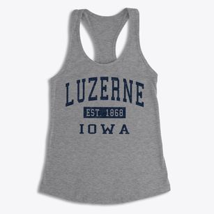 Luzerne Iowa Classic Established Women's Racerback Tank