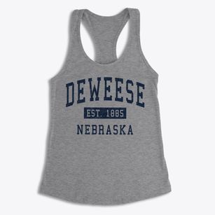 Deweese Nebraska Classic Established Women's Racerback Tank