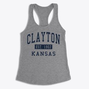 Clayton Kansas Classic Established Women's Racerback Tank
