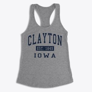 Clayton Iowa Classic Established Women's Racerback Tank