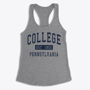 College Pennsylvania Classic Established Women's Racerback Tank