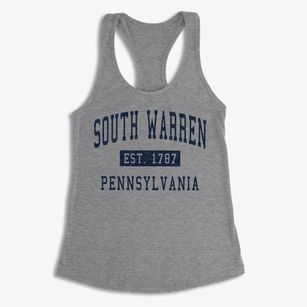 South Warren Pennsylvania Classic Established Women's Racerback Tank