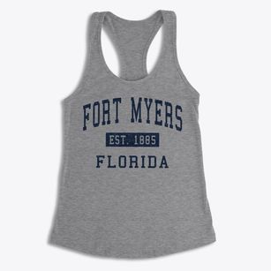 Fort Myers Florida Classic Established Women's Racerback Tank