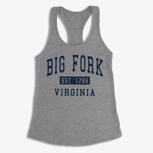 Big Fork Virginia Classic Established Women's Racerback Tank