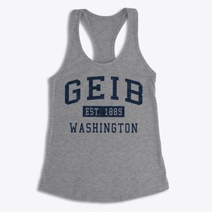 Geib Washington Classic Established Women's Racerback Tank