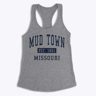 Mud Town Missouri Classic Established Women's Racerback Tank