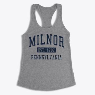 Milnor Pennsylvania Classic Established Women's Racerback Tank