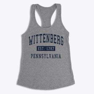 Wittenberg Pennsylvania Classic Established Women's Racerback Tank