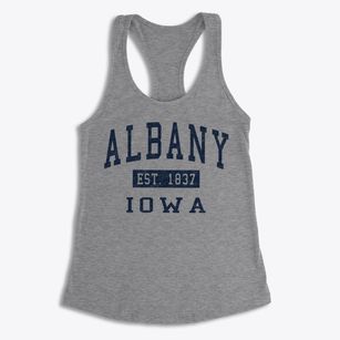 Albany Iowa Classic Established Women's Racerback Tank