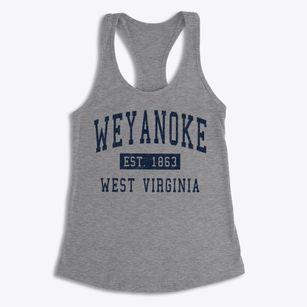 Weyanoke West Virginia Classic Established Women's Racerback Tank