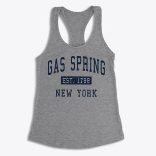 Gas Spring New York Classic Established Women's Racerback Tank