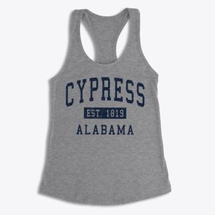 Cypress Alabama Classic Established Women's Racerback Tank
