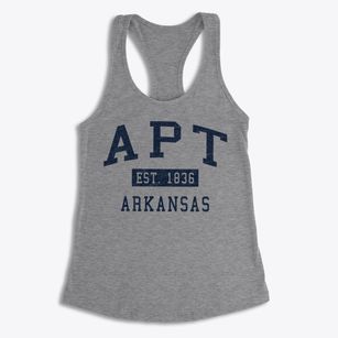 Apt Arkansas Classic Established Women's Racerback Tank