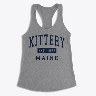 Kittery Maine Classic Established Women's Racerback Tank