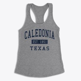 Caledonia Texas Classic Established Women's Racerback Tank