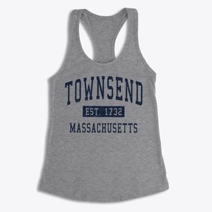 Townsend Massachusetts Classic Established Women's Racerback Tank