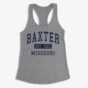 Baxter Missouri Classic Established Women's Racerback Tank