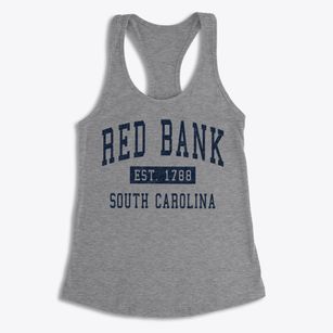 Red Bank South Carolina Classic Established Women's Racerback Tank