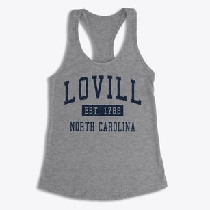 Lovill North Carolina Classic Established Women's Racerback Tank