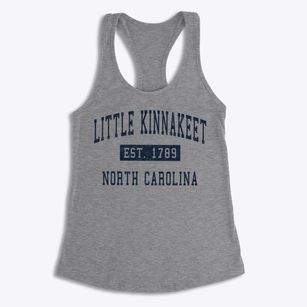 Little Kinnakeet North Carolina Classic Established Women's Racerback Tank