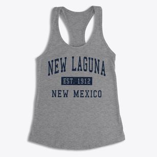 New Laguna New Mexico Classic Established Women's Racerback Tank