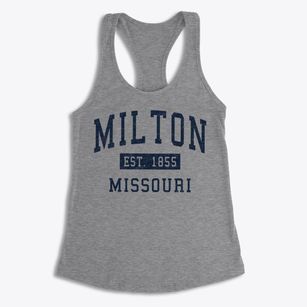 Milton Missouri Classic Established Women's Racerback Tank