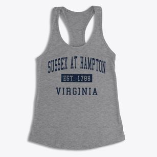 Sussex At Hampton Virginia Classic Established Women's Racerback Tank