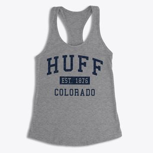 Huff Colorado Classic Established Women's Racerback Tank