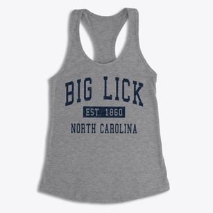 Big Lick North Carolina Classic Established Women's Racerback Tank