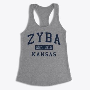 Zyba Kansas Classic Established Women's Racerback Tank