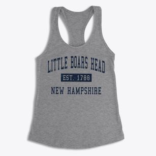 Little Boars Head New Hampshire Classic Established Women's Racerback Tank
